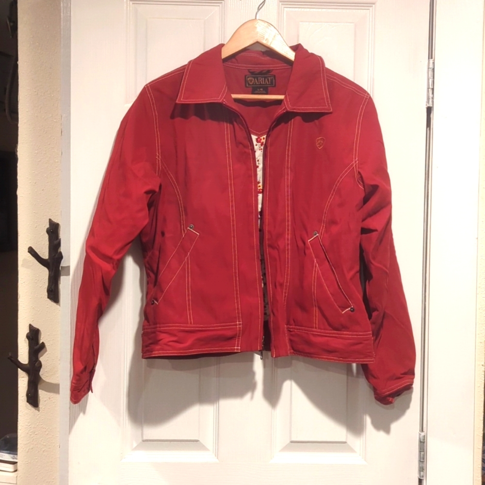 Ariat light to medium weight quilted  jacket NWOT